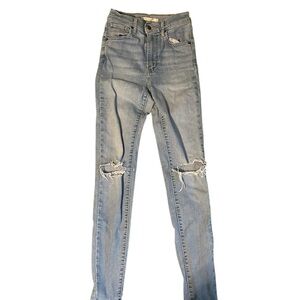 Levi’s mile high skinny jeans